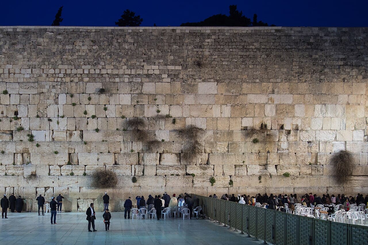 Western Wall in Jerusalem