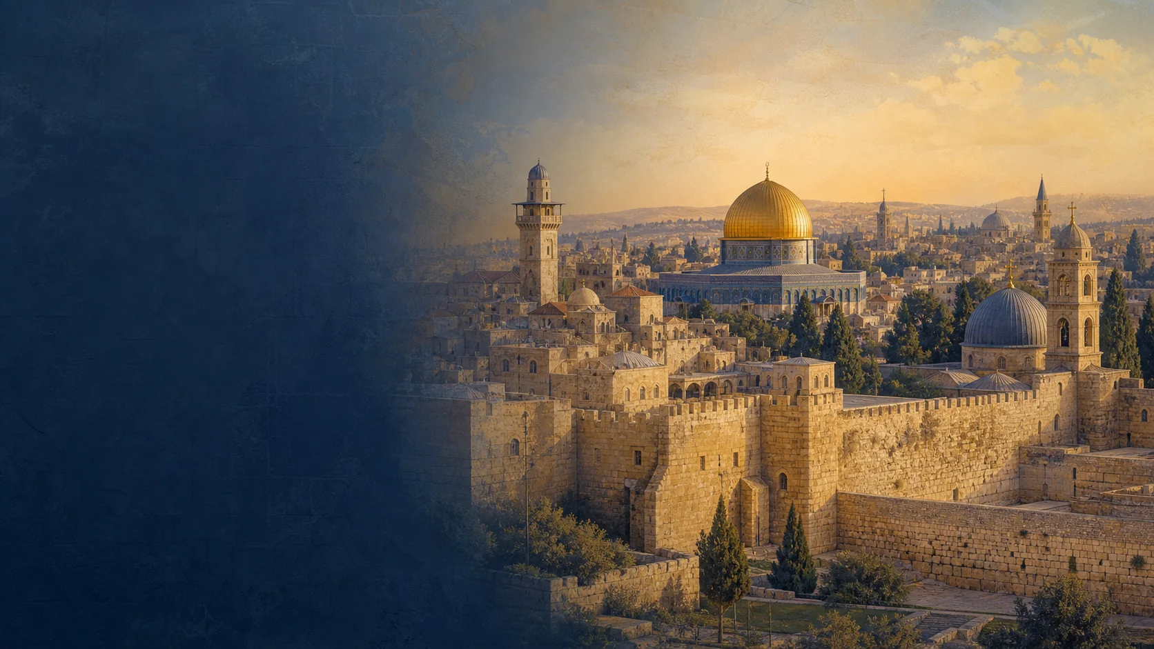 Illustrated visual guide to Jerusalem